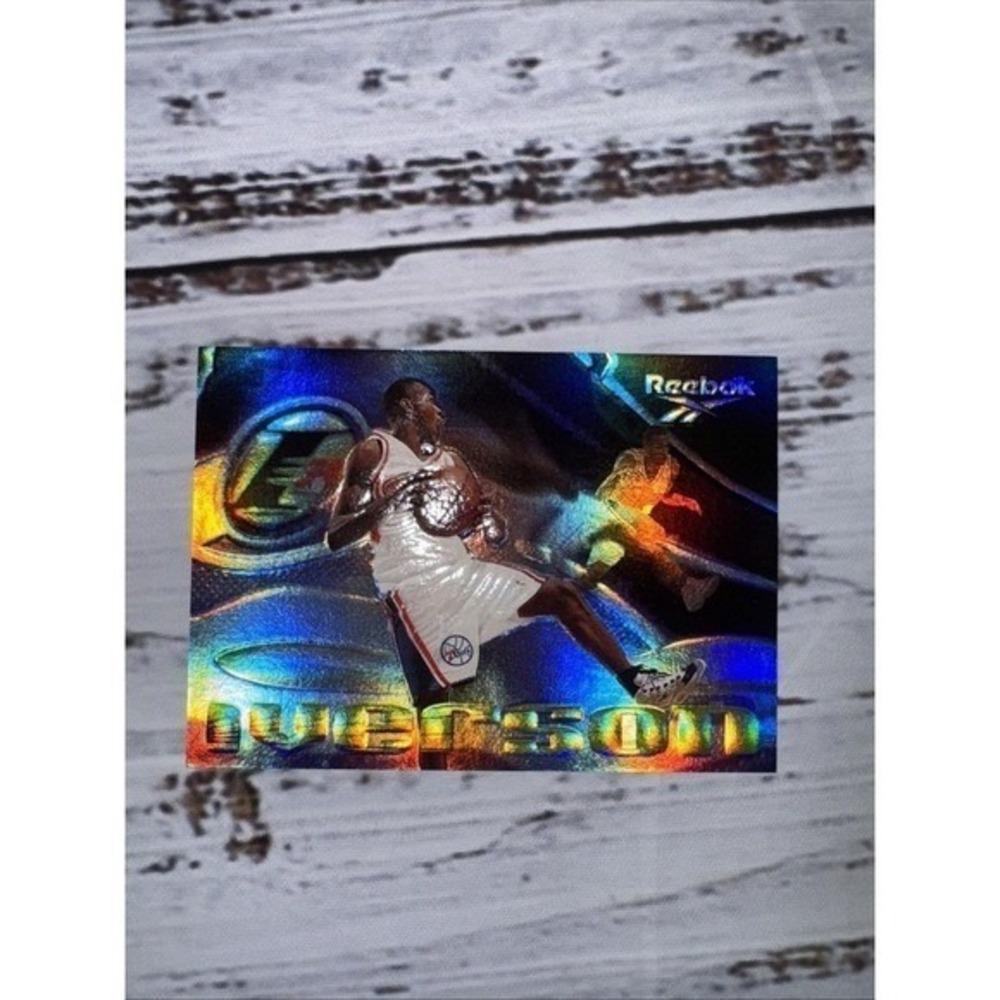 1997 Reebok Basketball Allen Iverson The Answer Card